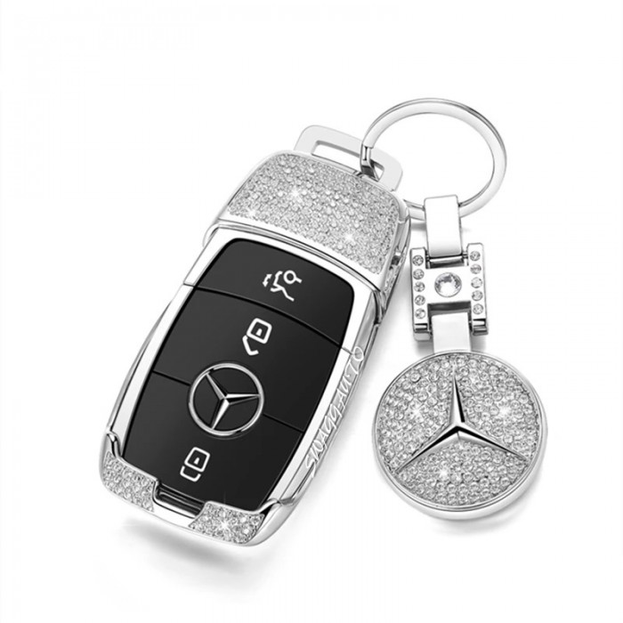 Porte clé Logo Mercedes - bagageries maroquinerie